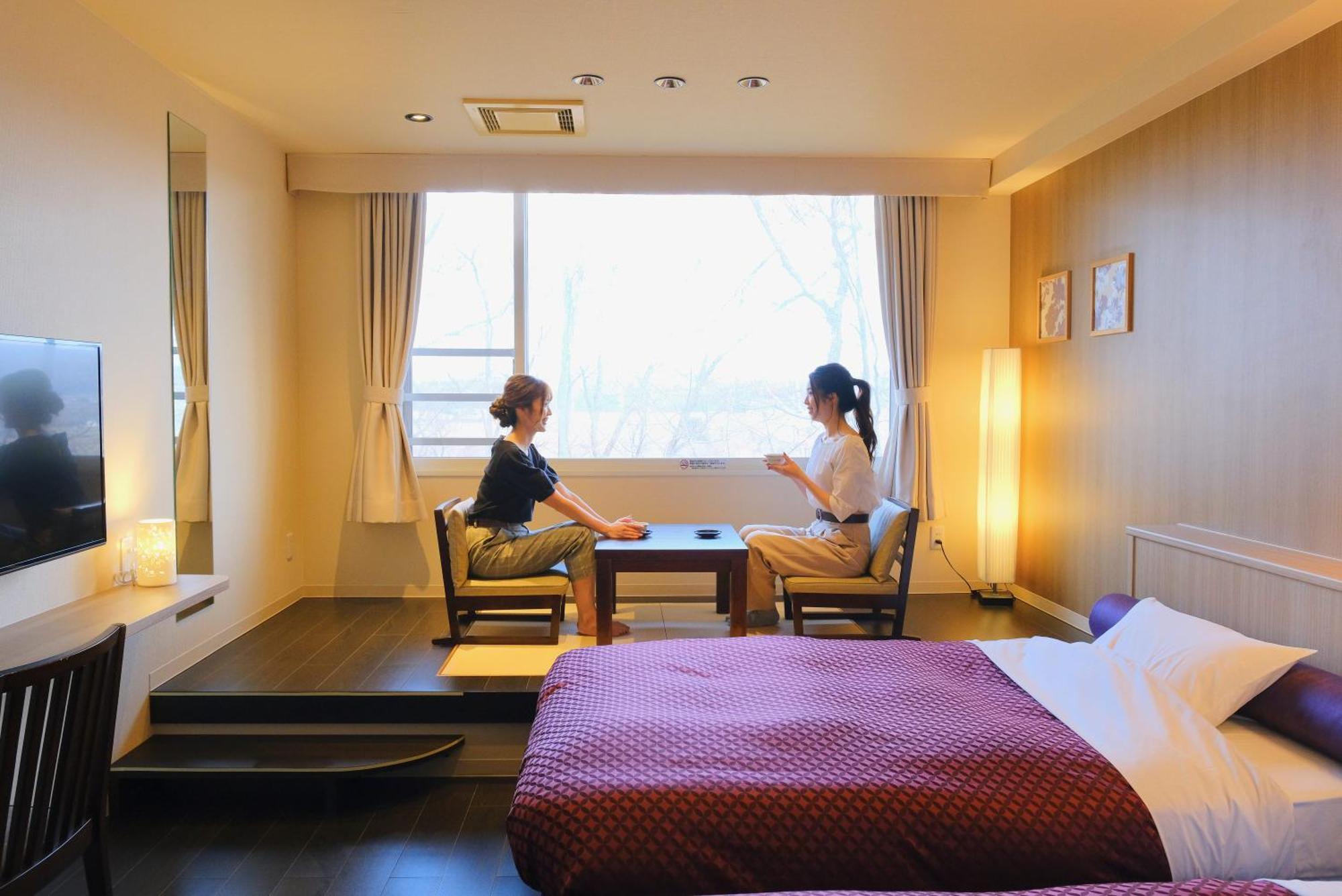 Morinoyu Hotel Hanakagura Asahikawa Ngoại thất bức ảnh